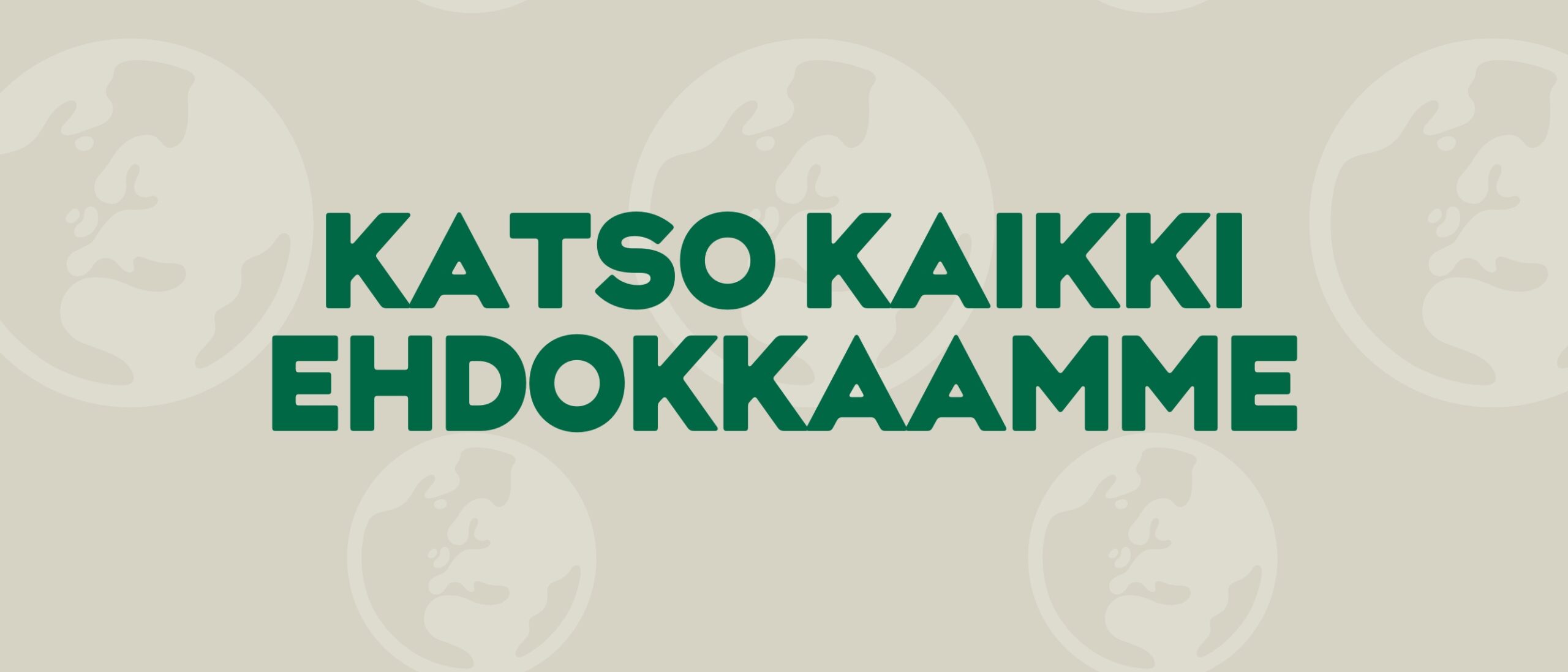 Nurmijärven Vihreät ehdokkaat